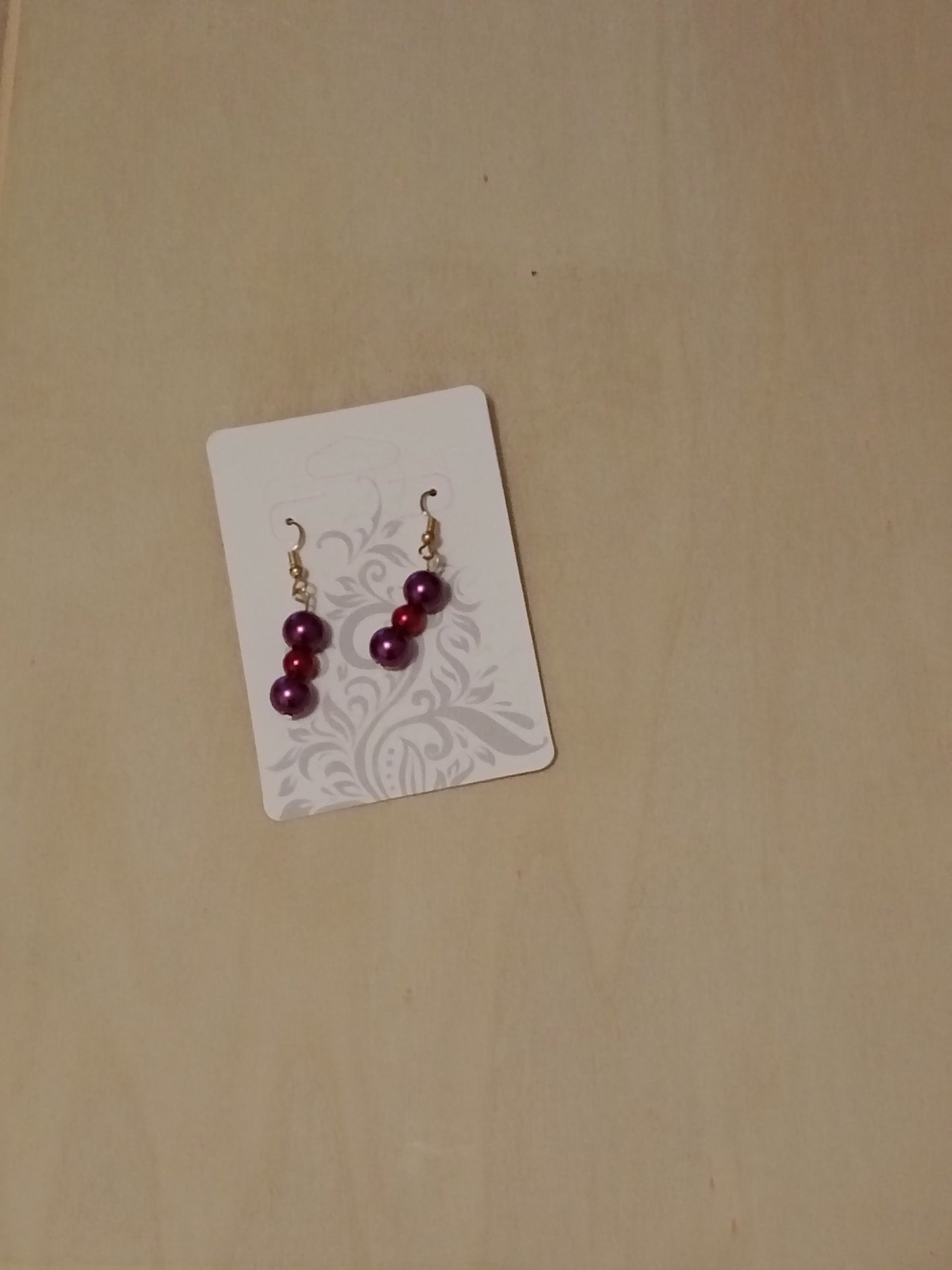 Beaded earring