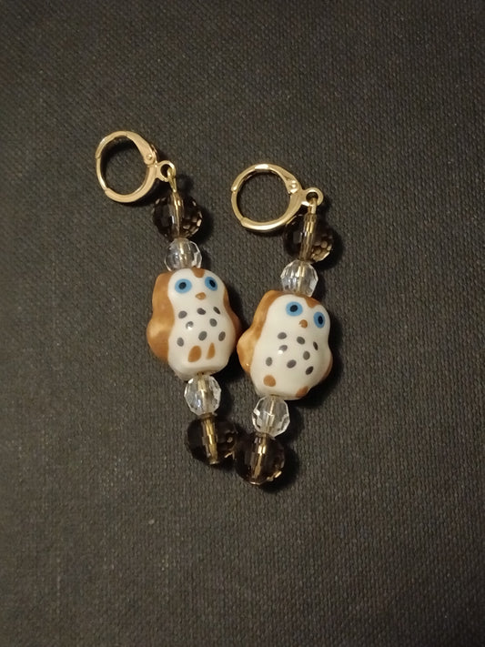 Owl earrings