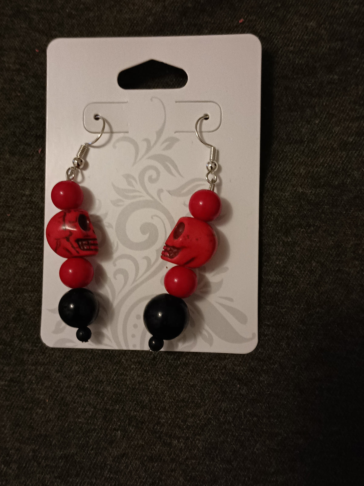Skull earrings